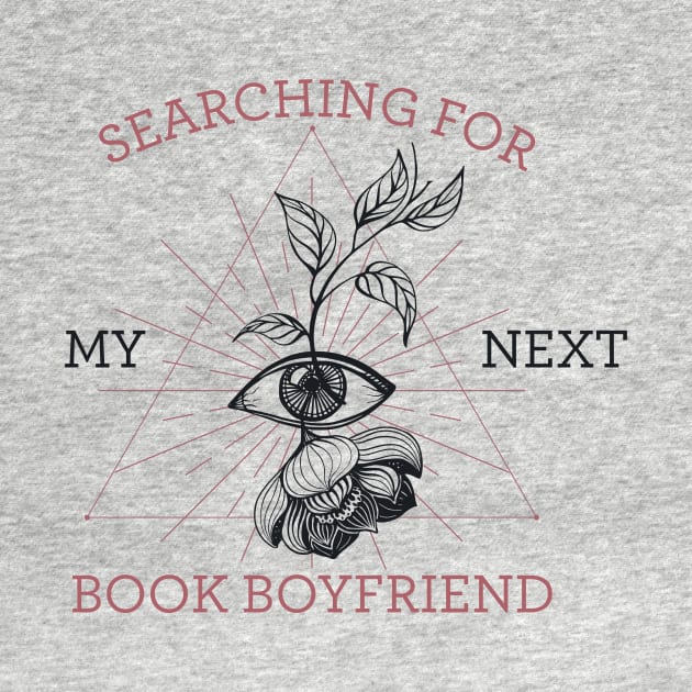 Book boyfriend bookish for book lovers and romance readers by OutfittersAve